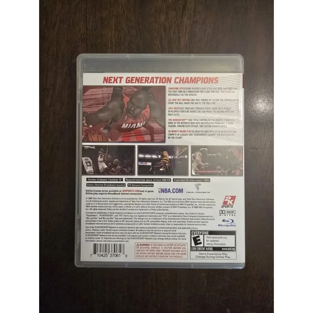 NBA 2K7 (Sony PlayStation 3, 2006)